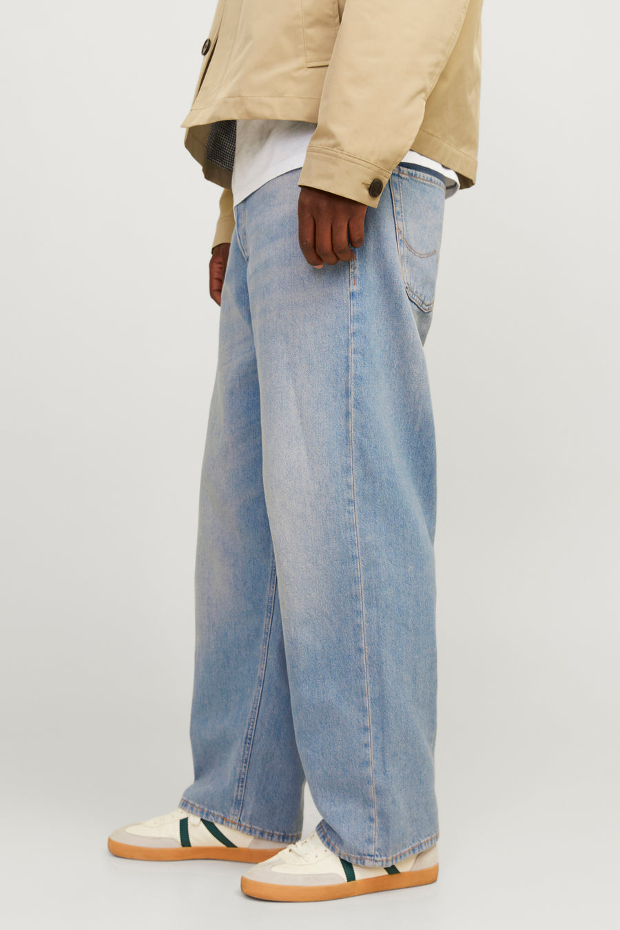 Jeans wide light blue denim - JACK & JONES JEANS INTELLIGENCE