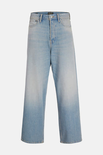 Jeans larges en denim bleu clair de Jack & Jones Jeans Intelligence, avec poches classiques.