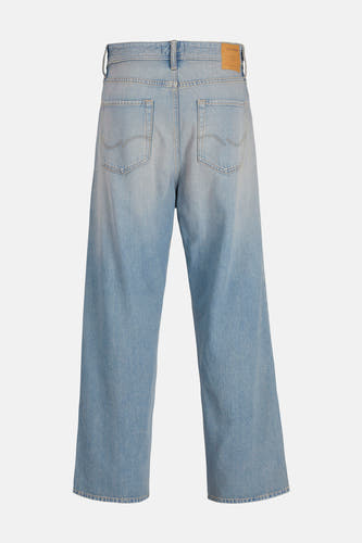 Jeans large en denim bleu clair de JACK & JONES JEANS INTELLIGENCE, vue arrière.