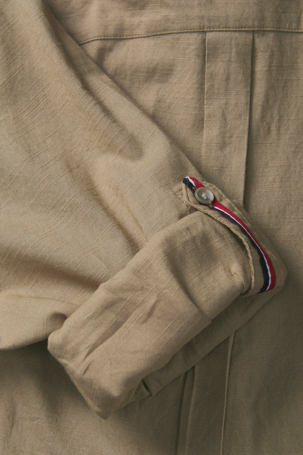 Chemise (manches longues) Beige - PREMIUM by JACK & JONES