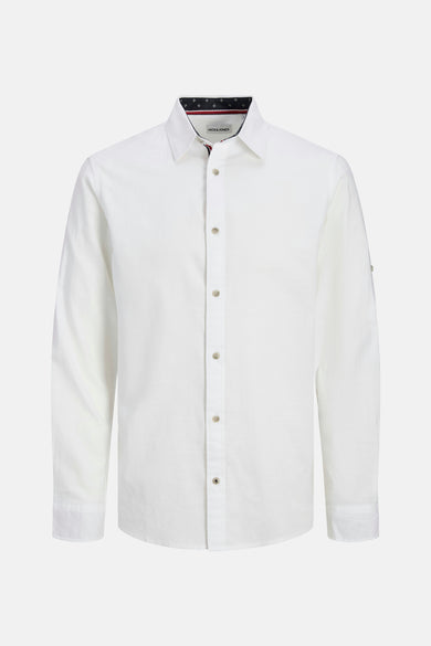 Chemise (manches longues) Blanc - PREMIUM by JACK & JONES