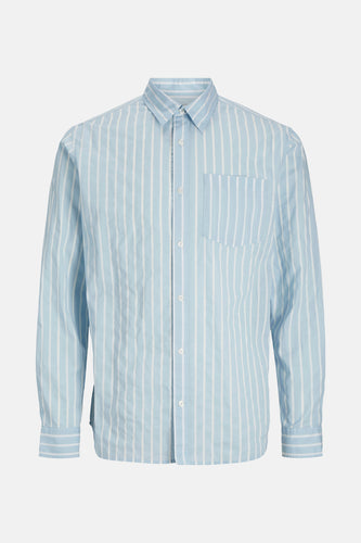 Chemise à manches longues - bleu