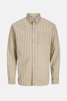 Chemise (manches longues) Beige - JJREBEL