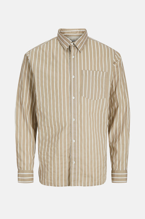 Chemise (manches longues) Beige - JJREBEL