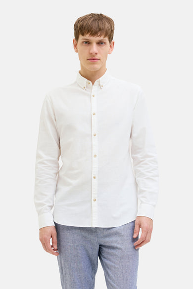 Chemise (manches longues) Blanc - JJREBEL
