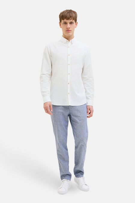 Chemise (manches longues) Blanc - JJREBEL