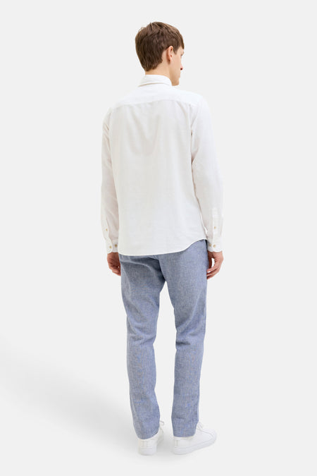 Chemise (manches longues) Blanc - JJREBEL