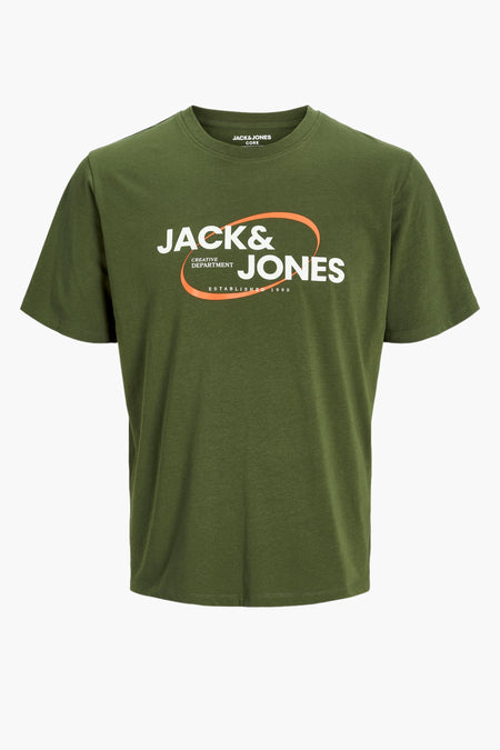 T-shirt (korte mouwen) Groen - CORE BY JACK & JONES