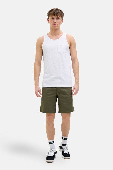 JJJAKE TAMPA POCKET SLUB TANKTOP