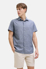 Chemise (manches courtes) Bleu - JJREBEL