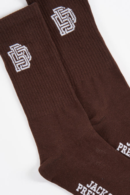 Chaussettes - brun