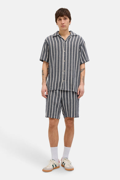 Chemise (manches courtes) Bleu - ORIGINALS BY JACK & JONES