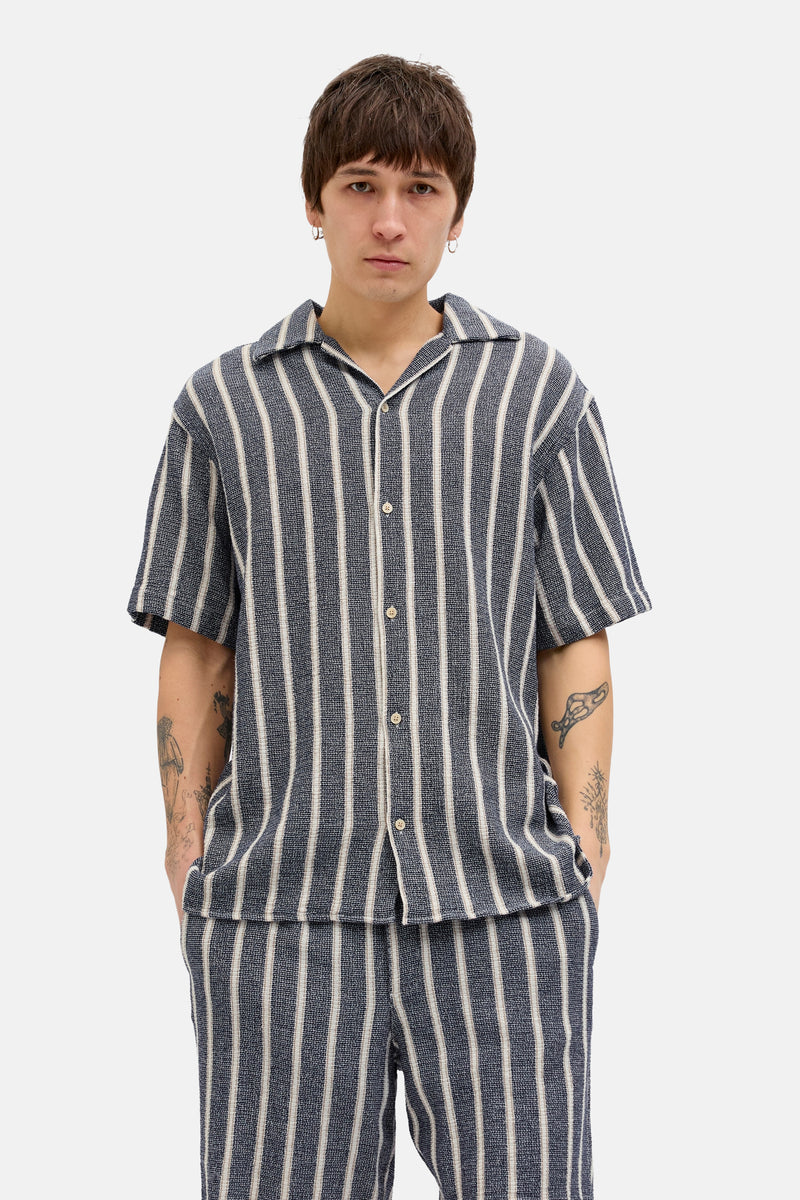 Hemd  (korte mouwen) Blauw - ORIGINALS BY JACK & JONES