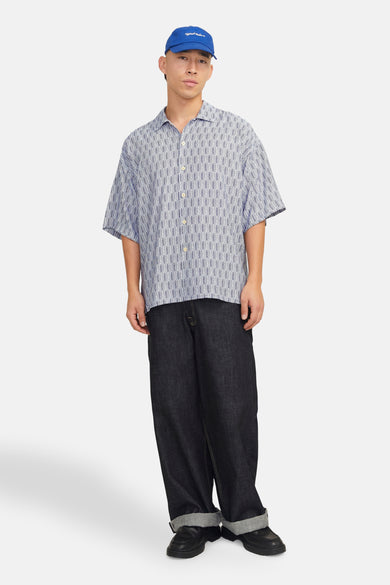 Chemise (manches courtes) Bleu - ORIGINALS BY JACK & JONES