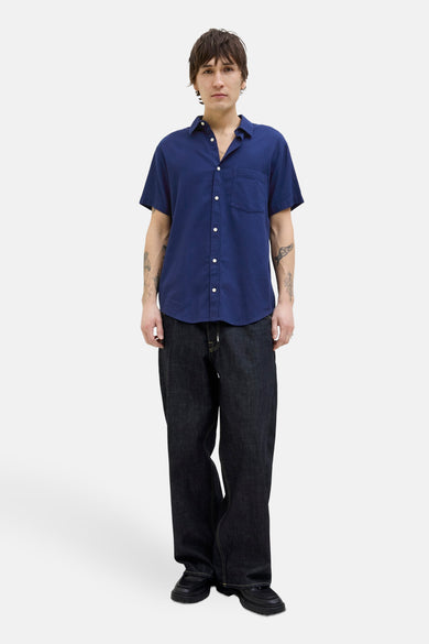 Chemise (manches courtes) Bleu - ORIGINALS BY JACK & JONES