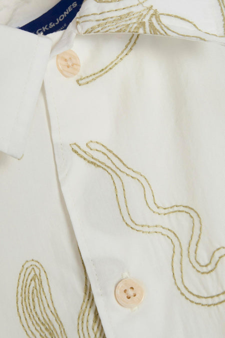 Hemd (korte mouwen) Ecru - ORIGINALS BY JACK & JONES