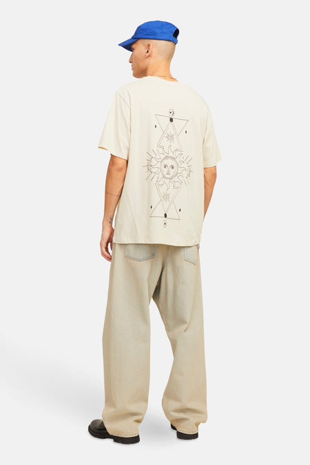 T-shirt met korte mouwen - ecru