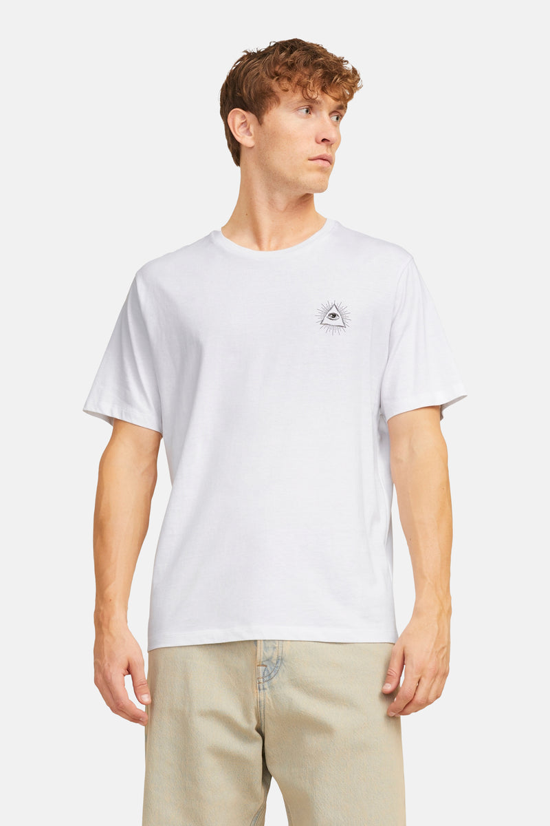T-shirt (korte mouwen) Wit - CORE BY JACK & JONES