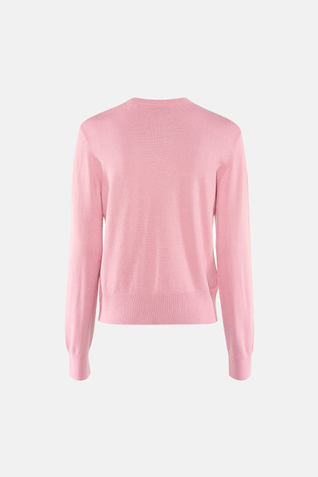 Pull O-hals - roze