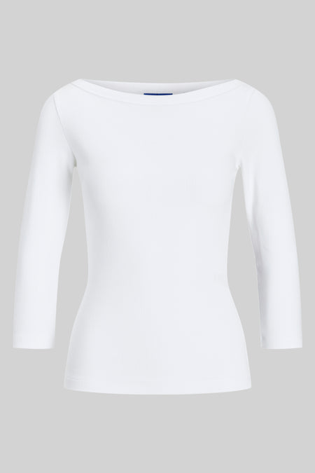T-shirt met lange mouwen - wit