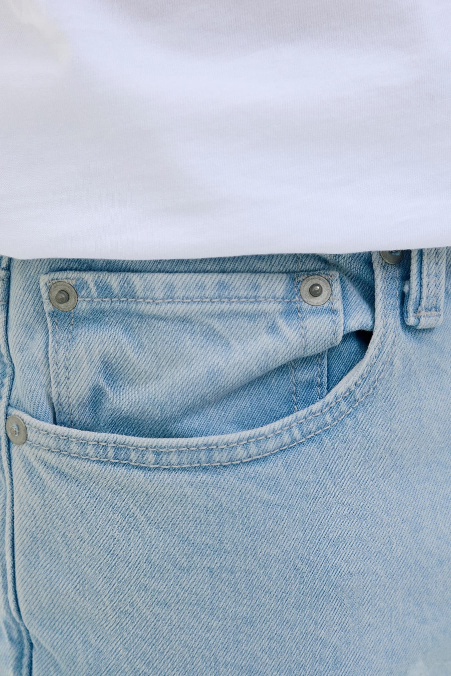 Jeans straight light blue denim - JACK & JONES JEANS INTELLIGENCE - JACK & JONES JEANS INTELLIGENCE