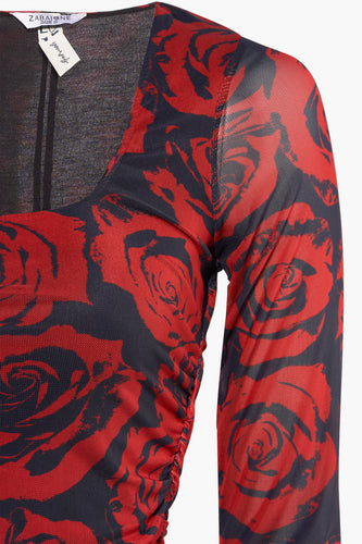 T-shirt à manches longues - rouge - JJXX