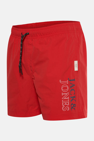 Short de bain de JACK & & & & & J J INelligence, avec avec logo logo logo et et et et noir noir noir noir
