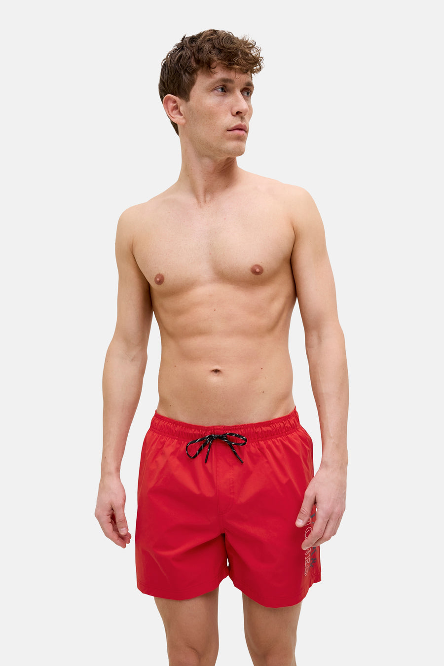 Short de bain - rouge - JACK & JONES JEANS INTELLIGENCE