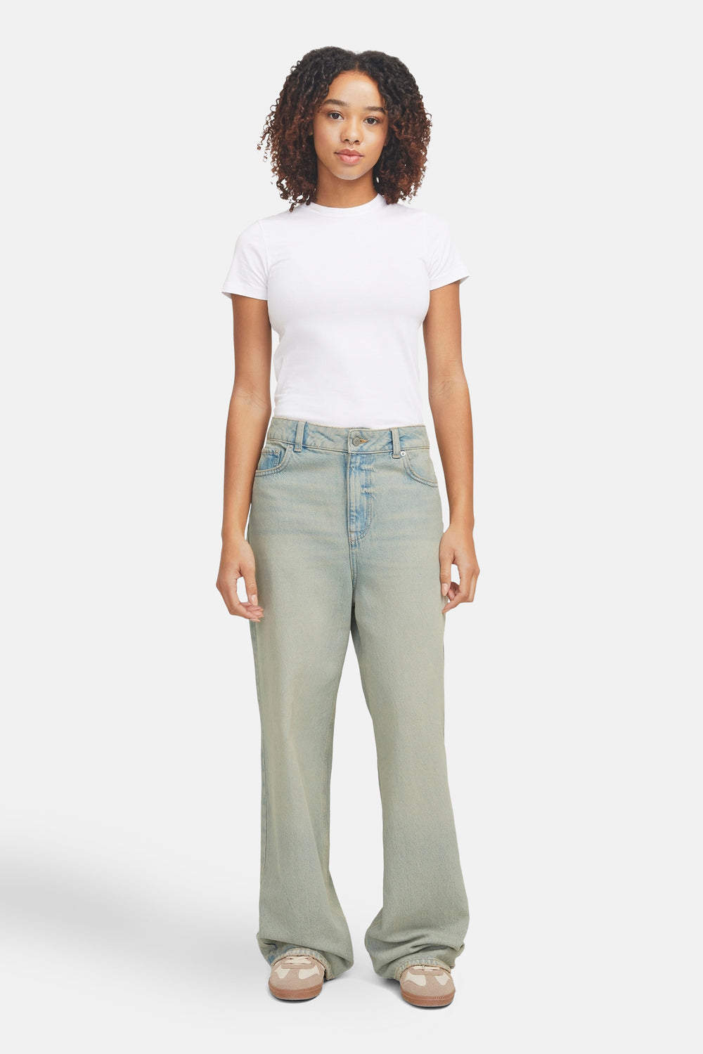 Jeans wide Light blue denim - JJXX