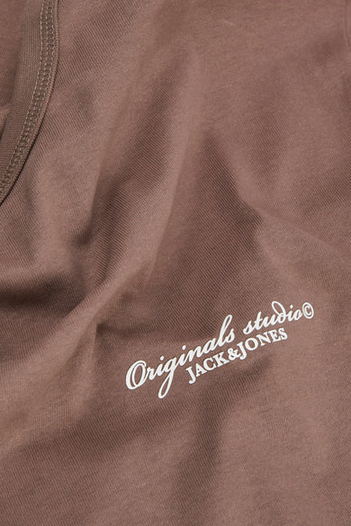 T-shirt (manches courtes) Brun - ORIGINALS BY JACK & JONES