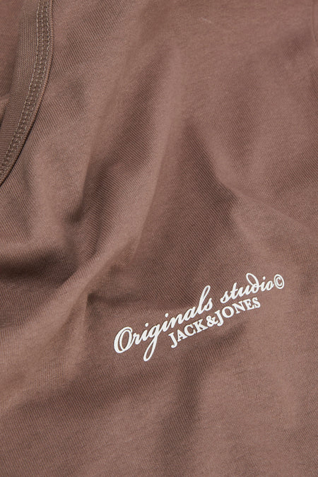 T-shirt (manches courtes) Brun - ORIGINALS BY JACK & JONES