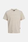 T-shirt (korte mouwen) Beige - CORE BY JACK & JONES