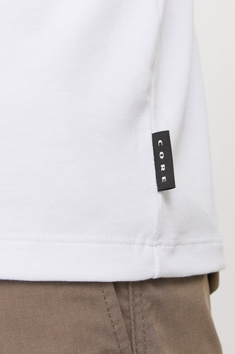 T-shirt met korte mouwen - wit - CORE BY JACK & JONES - 7