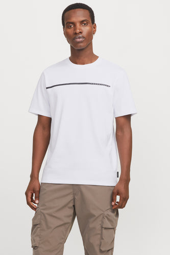 T-shirt met korte mouwen - wit - CORE BY JACK & JONES - 7