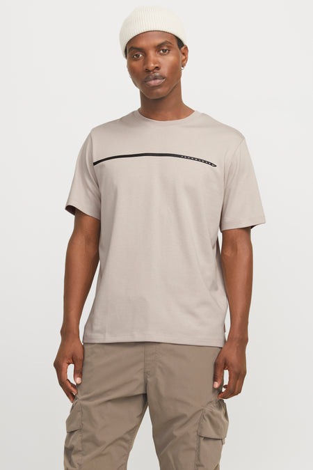 T-shirt met korte mouwen - beige
