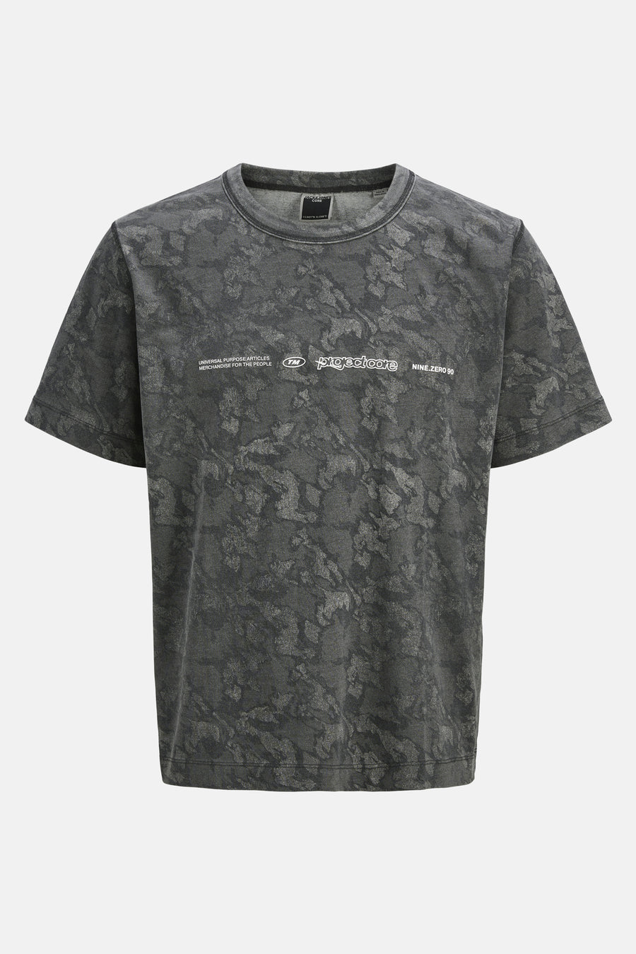 T-shirt met korte mouwen - grijs