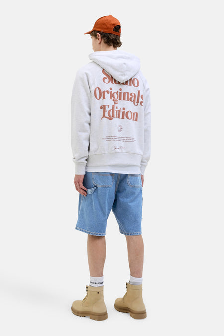 Short - light blue denim