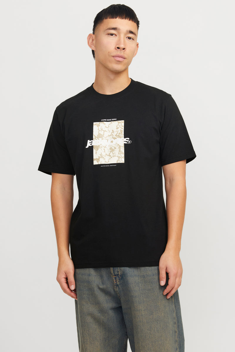 T-shirt met korte mouwen - zwart