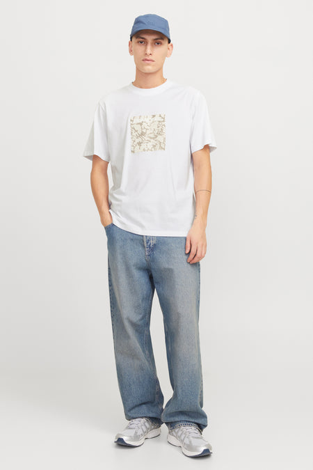 T-shirt met korte mouwen - wit