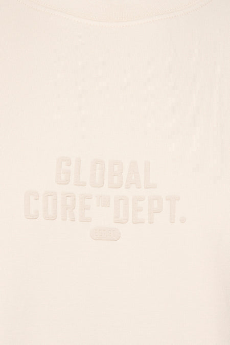 T-shirt (korte mouwen) Beige - CORE BY JACK & JONES