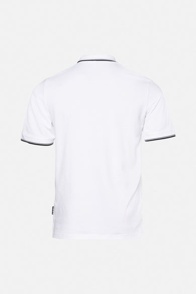 Polo met korte mouwen - wit