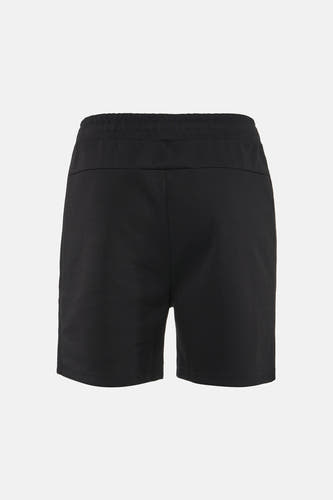 Zwarte korte broek van JACK & JONES JEANS INTELLIGENCE, achterzijde, elastische taille, eenvoudig design
