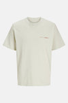 T-shirt (manches courtes) Écru - ORIGINALS BY JACK & JONES