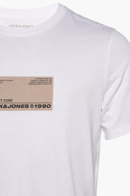 T-shirt met korte mouwen - wit