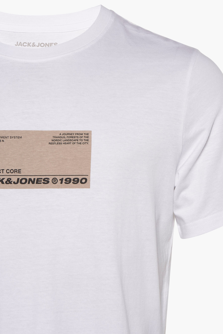 T-shirt met korte mouwen - wit