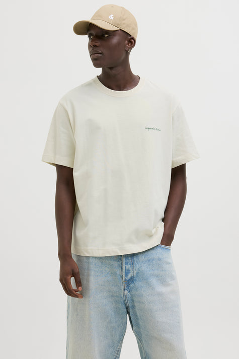T-shirt met korte mouwen - ecru