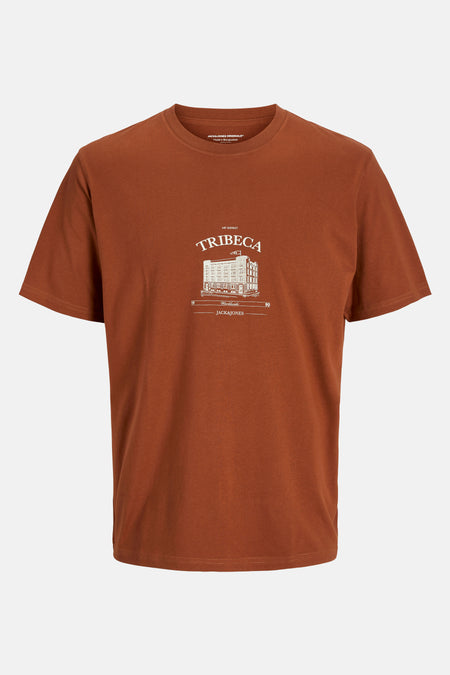 T-shirt met korte mouwen - Oranje