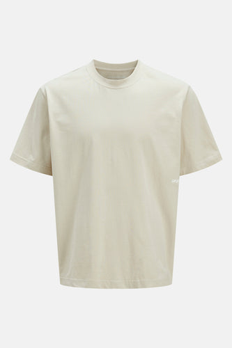 T-shirt met korte mouwen - beige - CORE BY JACK & JONES