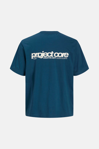 T-shirt met korte mouwen - Blauw - CORE BY JACK & JONES - 8