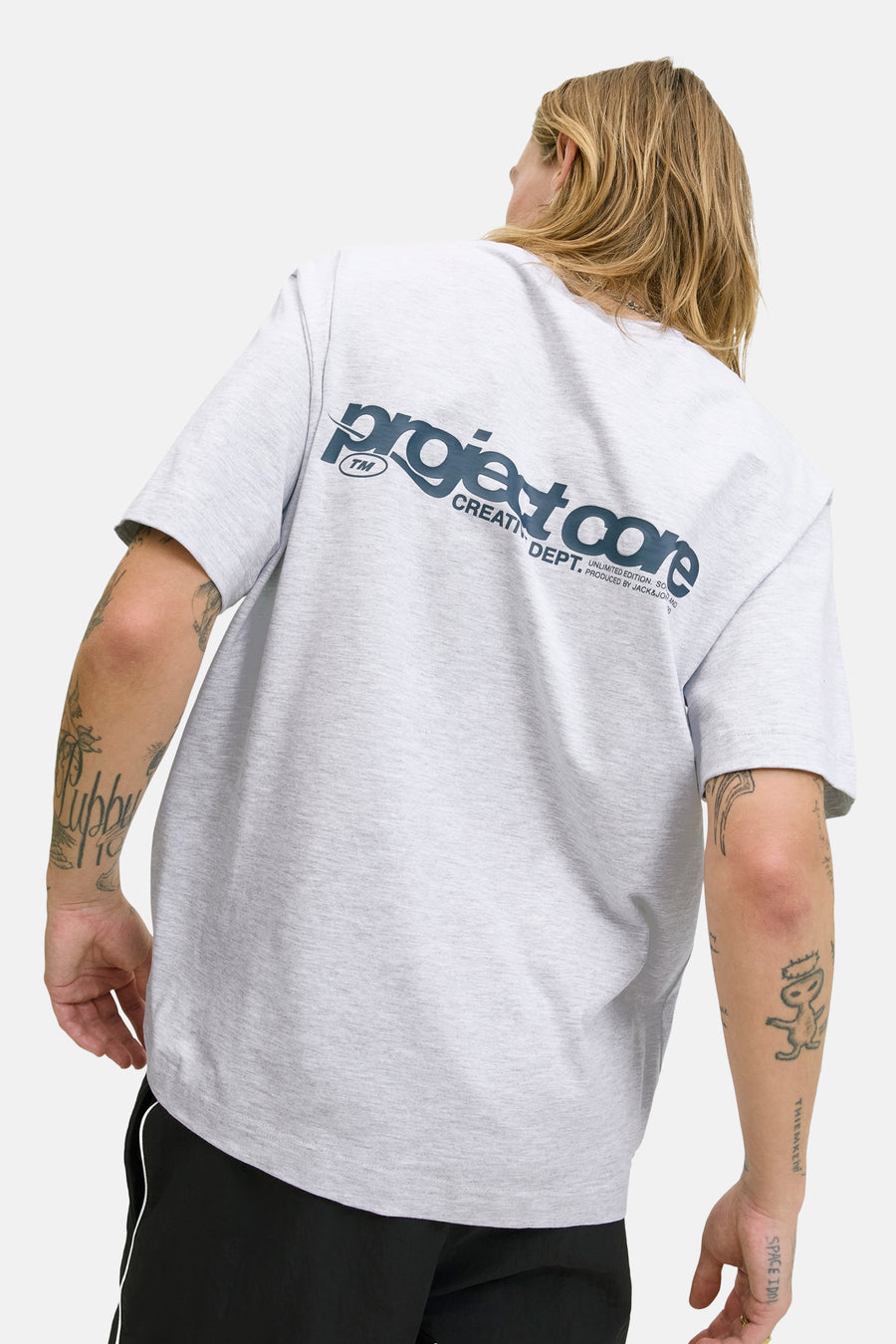 T-shirt met korte mouwen - grijs - CORE BY JACK & JONES - 6